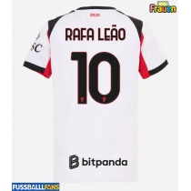 AC Milan Rafael Leao #10 Auswärtstrikot Frauen 2025-26 Kurzarm
